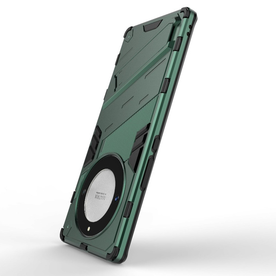 Case for Honor Magic 5 Lite, Military kickstand, green