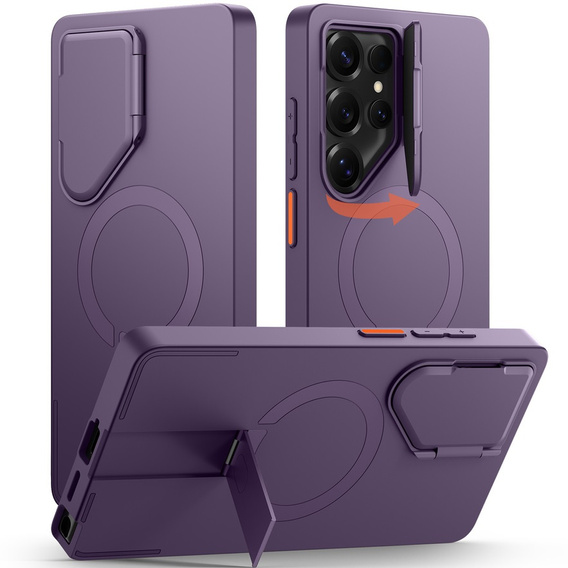 Case for Samsung Galaxy S25 Ultra, Suritch Shockproof, for MagSafe, purple
