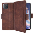 Flip case for Oppo Reno 4 Z 5G, Card Slot, brown