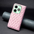 Flip case for Infinix Hot 40i, Wallet, BINFEN COLOR, pink