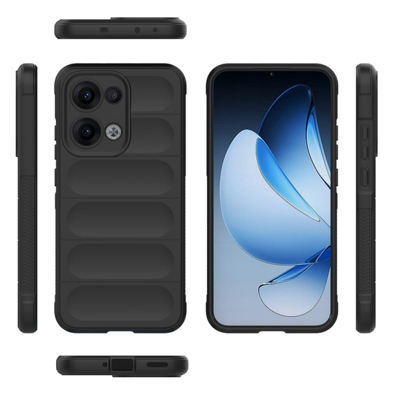 Case for Oppo Reno 13, Gaming Shockproof, black