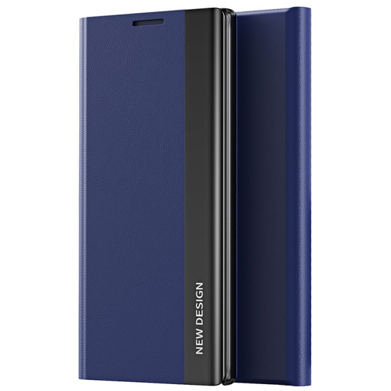 Flip case for Samsung Galaxy M33 5G, Side Magnetic, dark blue