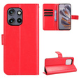 Flip case for Motorola Edge 50 Neo / Motorola ThinkPhone 25, Crazy Horse Wallet, red