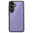 Case for Samsung Galaxy S24+ Plus, Fusion Hybrid, with camera protection, transparent / black