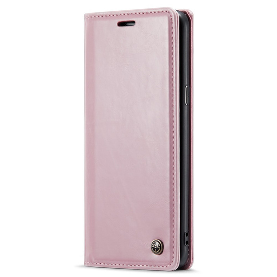 CASEME flip case for Samsung Galaxy S8, Waxy Textupink, pink