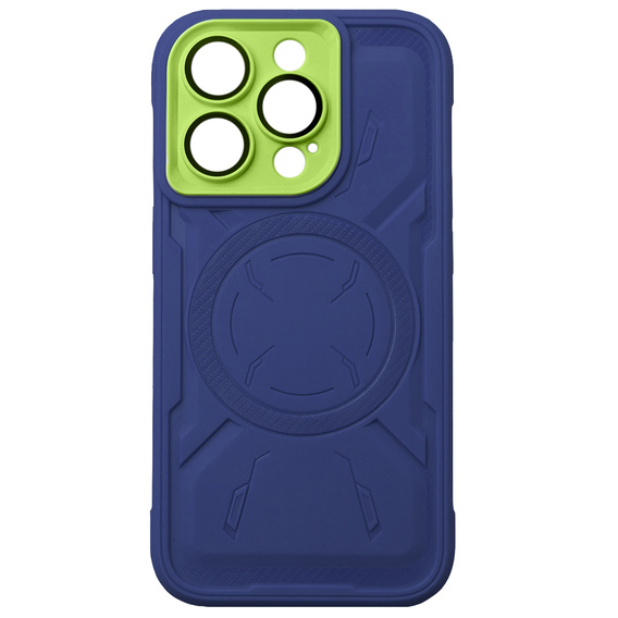 Case for iPhone 15 Pro Max, ERBORD Armor Mag, blue