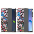 Case for Lenovo Tab P11 Pro Gen 2 TB132FU TB132XU 11.2", with flap, graffiti