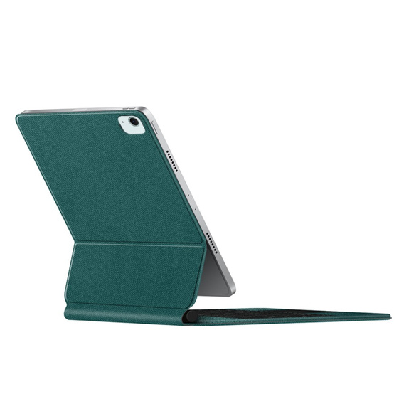 Keyboard Case for iPad Air 13" 2024, Magnetic Keyboard Touchpad, green