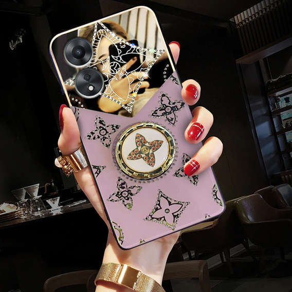Fashion Case for Oppo A78 5G, purple