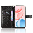 Flip case for Honor 400 Pro 5G, Wallet Rhombus, black
