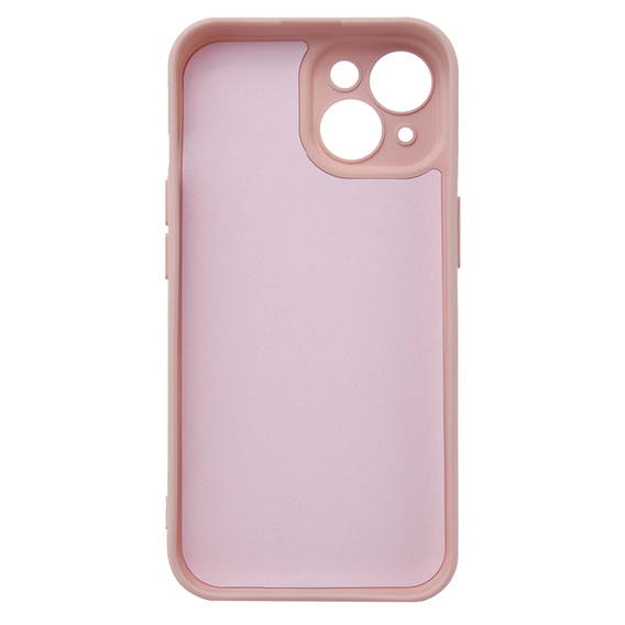 Case for iPhone 15, Silicone Lite, orange