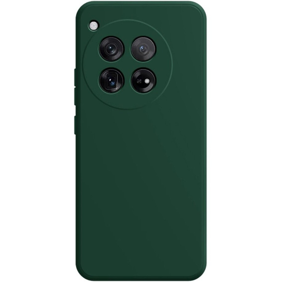 Case for OnePlus 12 5G, Silicone Lite, green