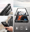 Armored case for Samsung Galaxy S23 Ultra, Dexnor Full Body (Two Frames), black