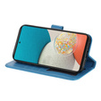 Flip case for Samsung Galaxy A53 5G, Mandala Flower, blue