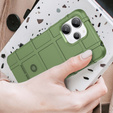 Case for Xiaomi Redmi 12 4G, Rugged Shield, green
