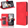 Flip case for Motorola Moto G56 5G, Card Slot, red