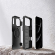 MagForce case for iPhone 17 Pro Max, for MagSafe, armoured, black