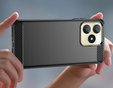Case for Realme Note 50, Carbon, black