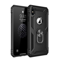 Armor Case for iPhone XR, Nox Case Ring, black