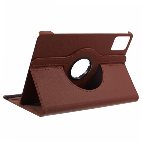 Case for Lenovo Tab M11 TB330FU 10.95", Rotating 360, brown