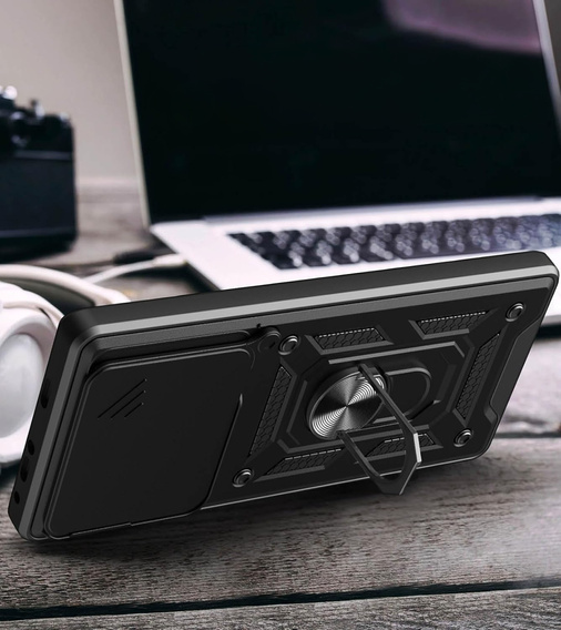 Case for Xiaomi Poco F7 Ultra, CamShield Slide, black