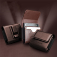 QIALINO Leather belt case for foldable smartphones
