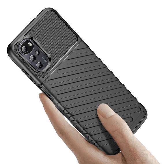 Case for Motorola Moto G22, Thunder, black