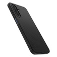Spigen case for Samsung Galaxy A26 5G, Liquid Air, black + 9H Tempered Glass