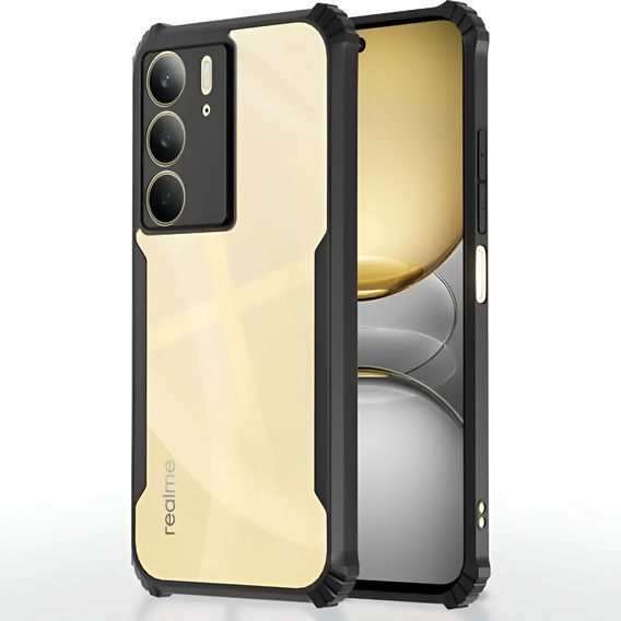Case for Realme 14X / Realme C75, AntiDrop Hybrid, black
