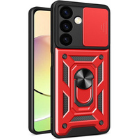 Case for Samsung Galaxy S24, CamShield Slide, red