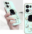 Case for Oppo Reno 13 Pro, Astronaut, green
