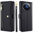 Flip case for Realme 12 Pro 5G / 12 Pro+ 5G, Wallet Zipper Pocket, black