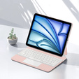 Keyboard Case for iPad Air 11" 2024, Magnetic Keyboard Touchpad, pink