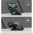 Armored case for Samsung Galaxy Z Fold 4 5G, Dexnor Full Body S-Pen Slot, green