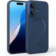Case for iPhone 16, ColorMag, for MagSafe, dark blue