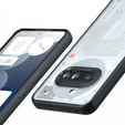 Case for Nothing Phone 3A, Fusion Hybrid, transparent