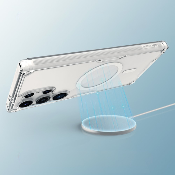 NILLKIN case for Samsung Galaxy S24 Ultra, Nature TPU, for Magsafe, transparent