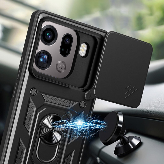 CamShield Slide armoured case with camera cover and ring for Oppo Find X9 Pro