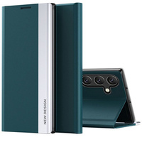 Flip case for Samsung Galaxy A35 5G, Side Magnetic, green