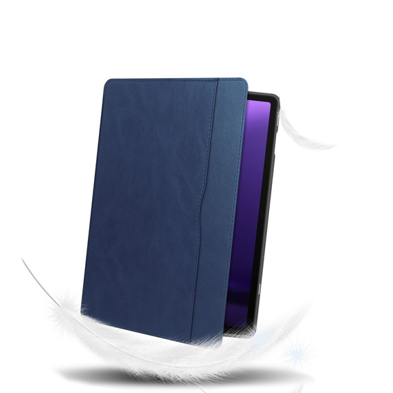 Case for Samsung Galaxy Tab S10 Lite / S10 FE / S9 FE, Business Card and Pen Slot, blue