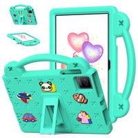 Children's case for T Tablet 5G, Cute Patterns, with stand, green