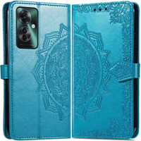 Flip case for Oppo Reno 11F 5G, Mandala, blue