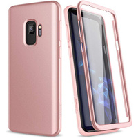Case for Samsung Galaxy S9, Suritch Full Body, pink rose gold