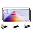 3D Tempered Glass for Infinix Note 40 Pro Plus, black frame