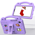 Children's case for Samsung Galaxy Tab A11 / A9, Cute Patterns, with stand, purple