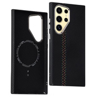 MagSafe's Samsung Galaxy S24 Ultra Case, Carbon Fiber, black