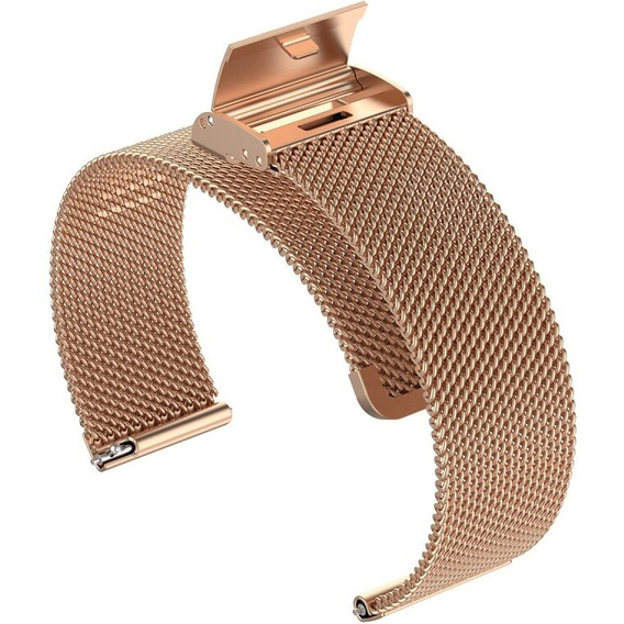 Milanese bracelet 18mm for Garmin Vivoactive 4S, Black