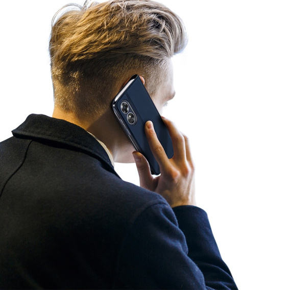 Dux Ducis Case for Oppo A17, Skinpro, dark blue