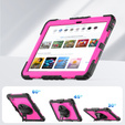 Armored Case for Lenovo Tab M11, protective 360 with stylus slot, pink