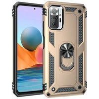 Armor Case for Xiaomi Redmi Note 10 Pro, Nox Case Ring, gold